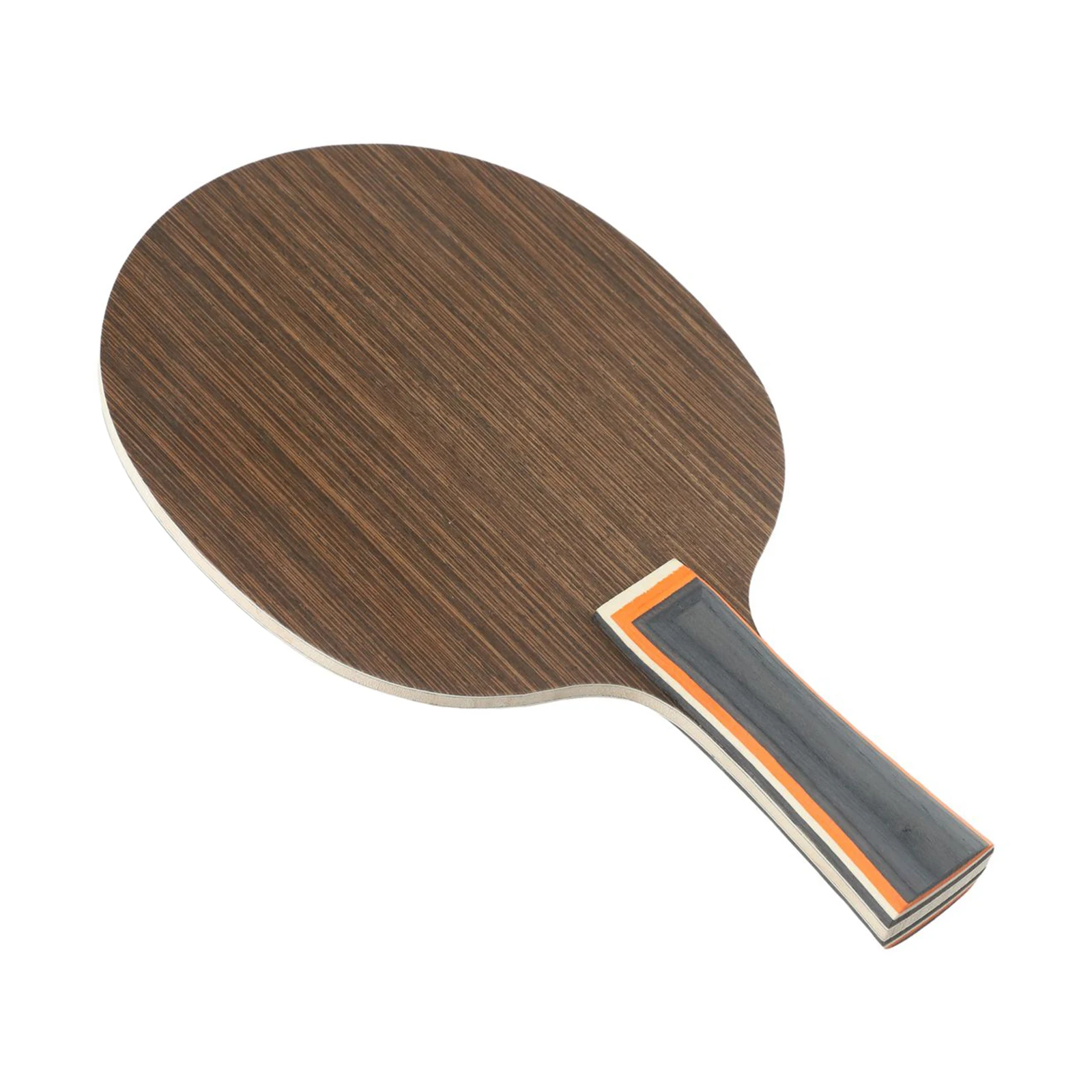 

Table Tennis Racket Bottom Plate 5 Ply Pong Blade Paddle Long Handle Rubber Hard Sponge Fast Attackpong Rubber Set