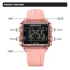 NAVIFORCE New Women Watch Silicone Strap LED Digital Sports Clock Fashion Casual Waterproof Electronic Wristwatch Montre Femme 3
