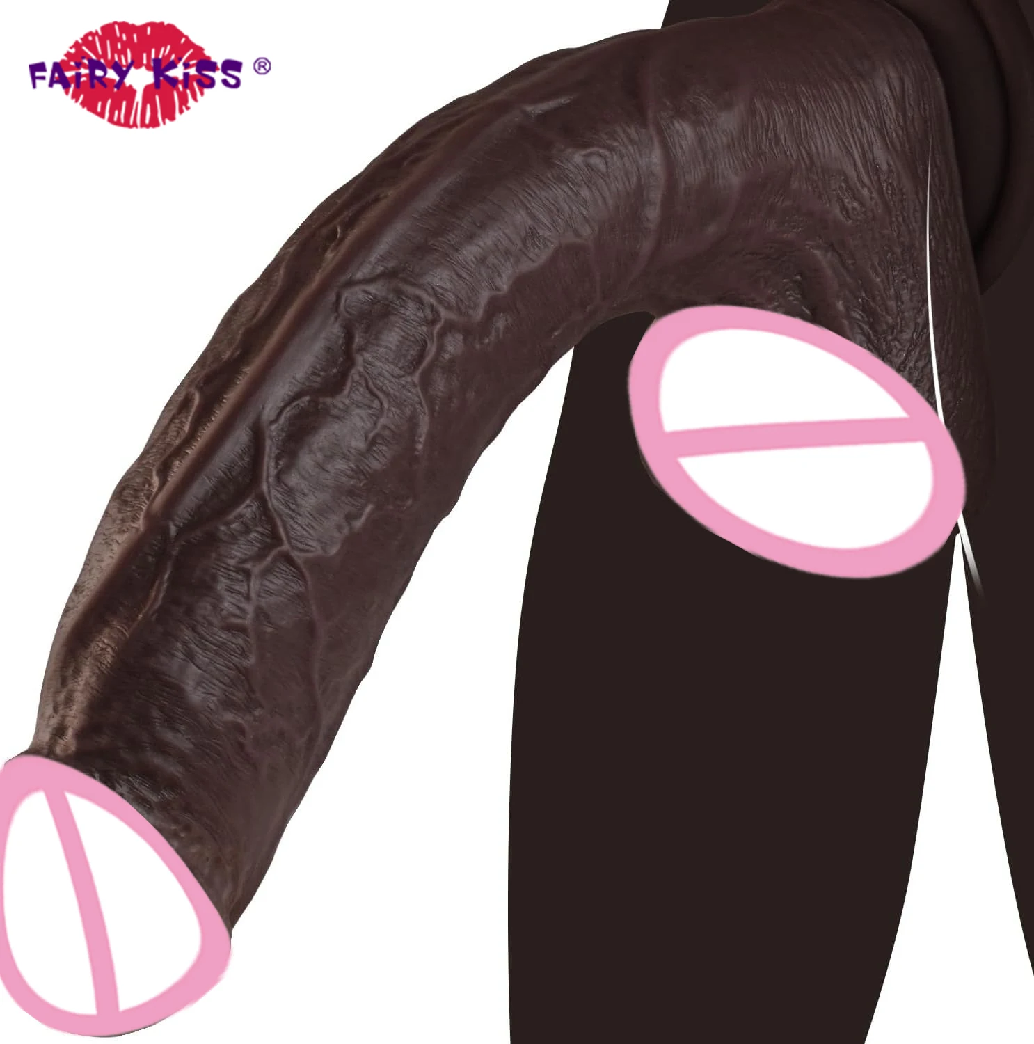 FairyKiss Soft Realistic Skin Feel Silicone Dildo Suction Cup Thick Penis Vagina Anal Stimulator Female Sex Toy Strap on Cock
