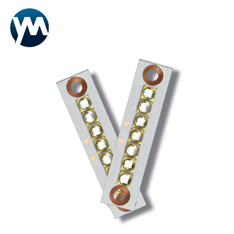 UV LED 모듈, 고출력 경화 램프 칩, 잉크젯 스크린 인쇄, 3D 프린터 잉크 접착제, 405nm, 20W, 365nm, 385nm