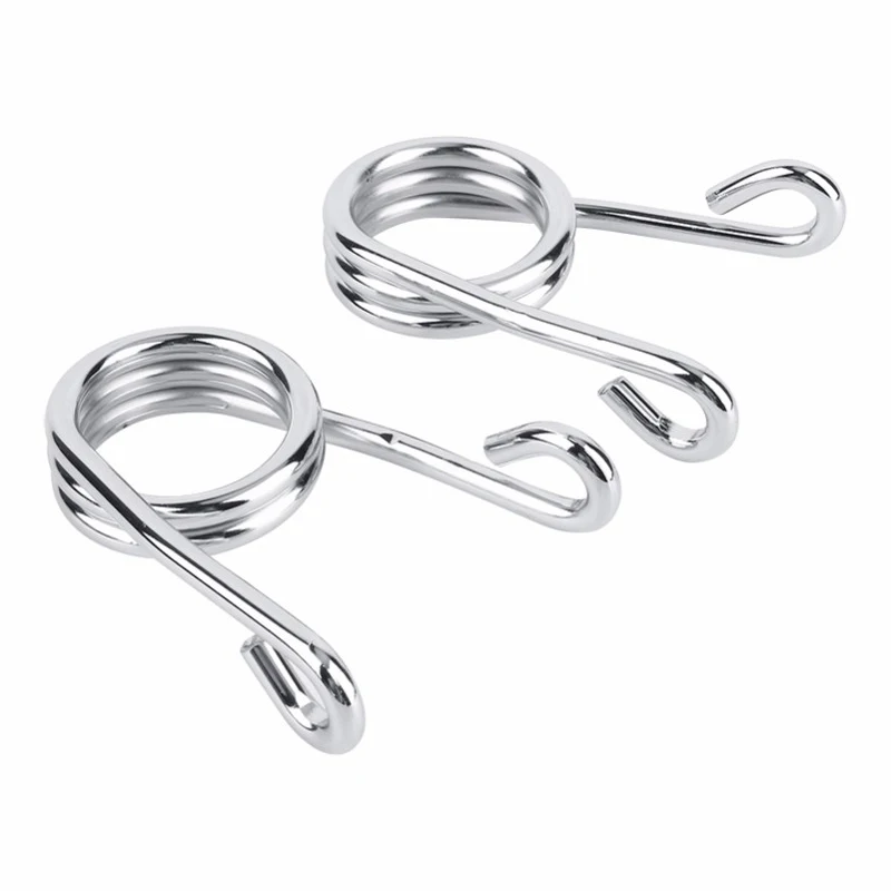 Wow Pair Chrome Motorcycle Custom Torsion Type Solo Seat Springs Per Harley Triumph. .. Chopper Bobber