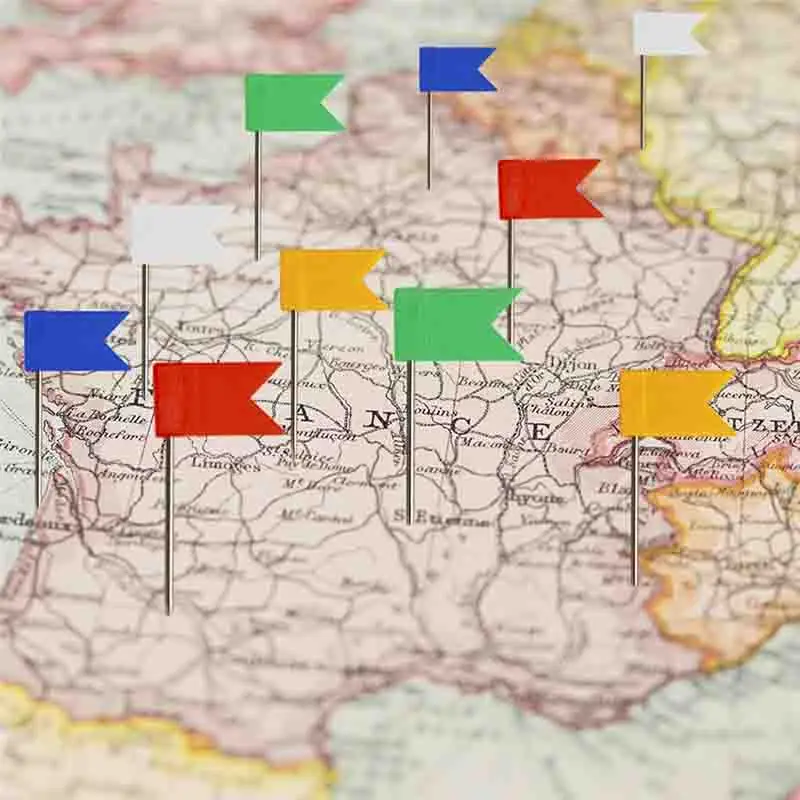 Рисунок 5 - длинные штифты в форме флага