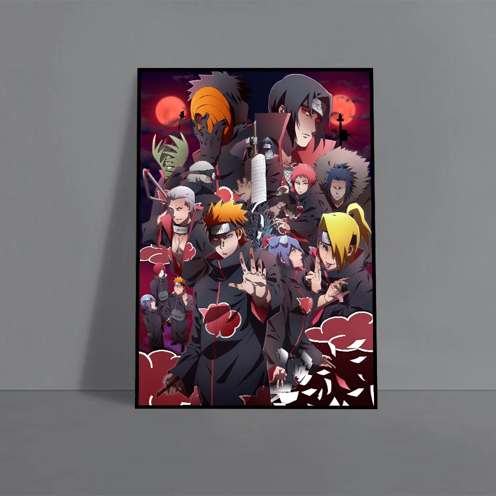 FEICCUGG Anime Profile Pictures Naruto Poster Decoration Painting