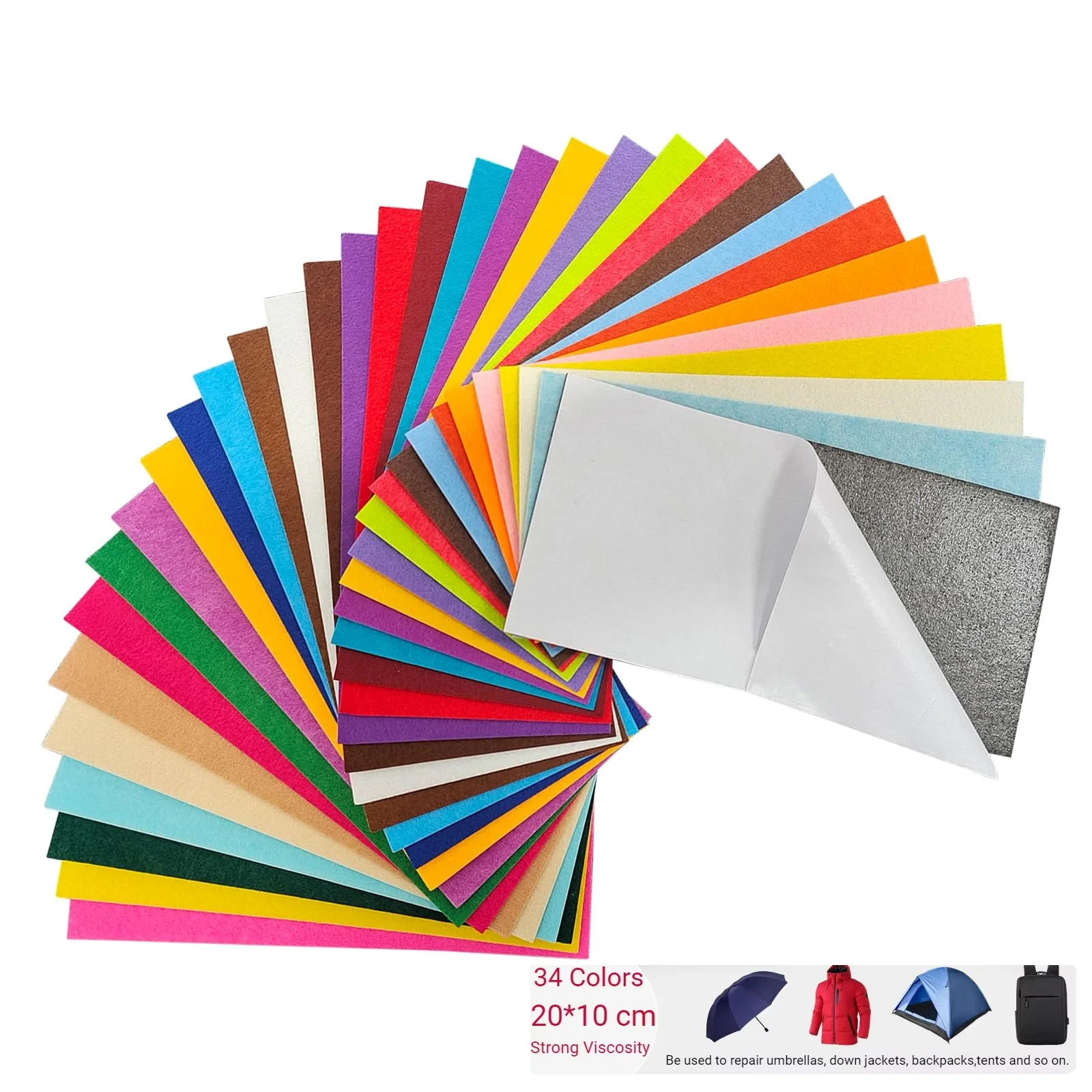 Self-Adhesive Washable Repair Patch