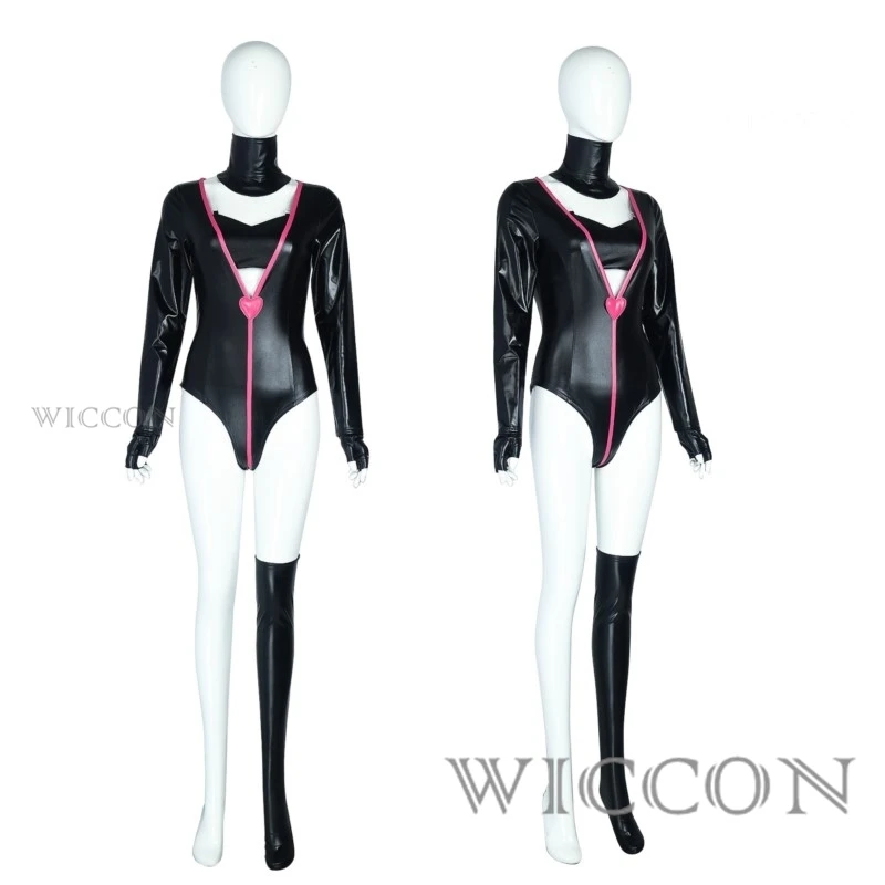 Anime Angel Dust Cosplay Costume Sexy Bodysuits Fancy Outfit Girl Halloween Birthday Party Uniform Suit for Women