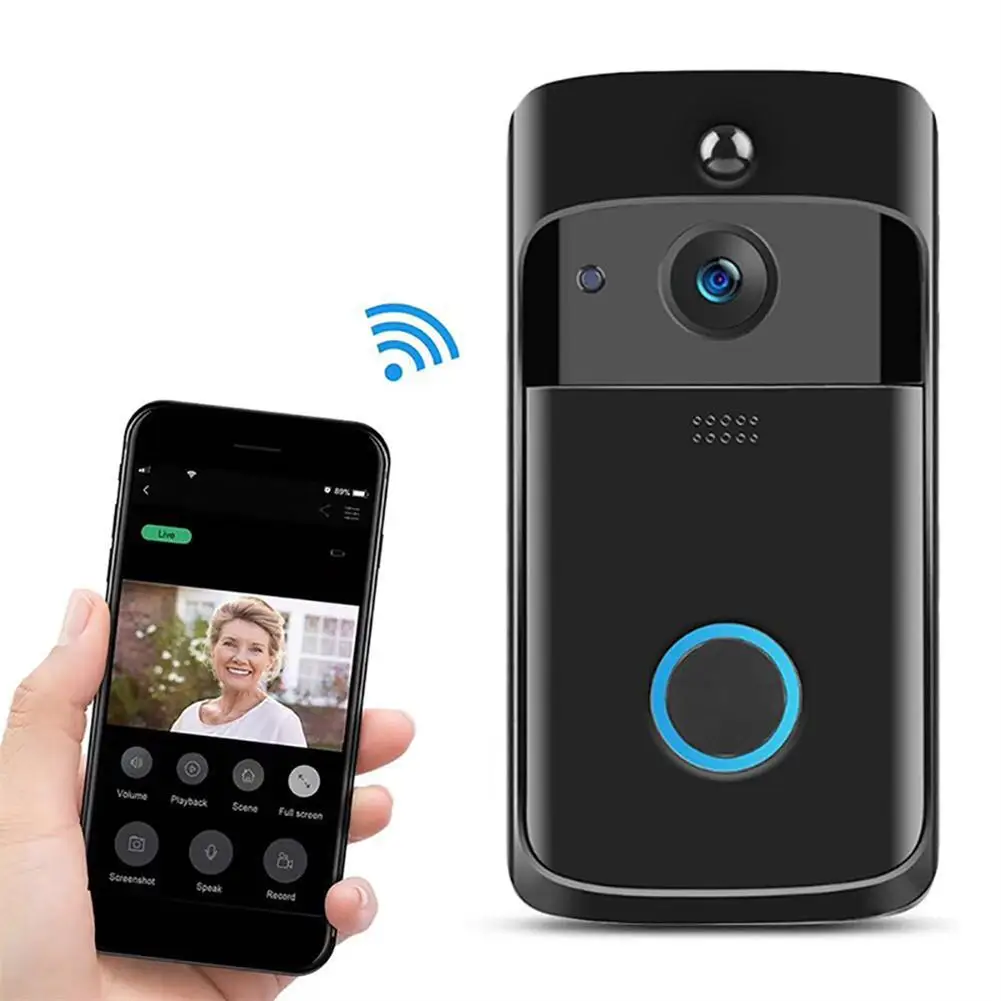X Smart Home Wireless Video Doorbell Aiwit Doorbell Recording V5