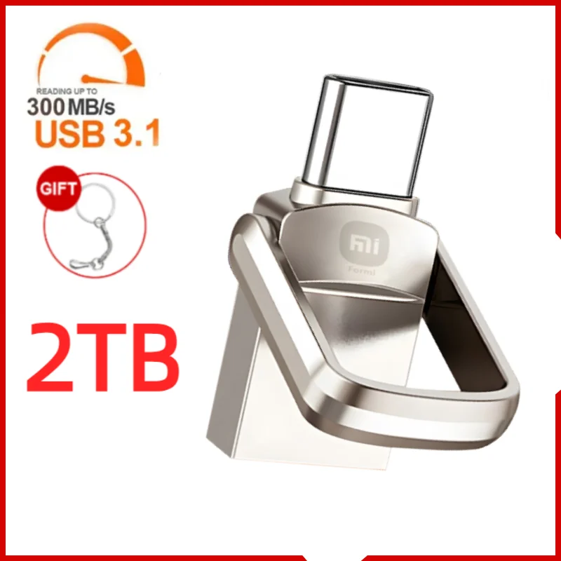 New 2TB Type C USB 3.0 Flash Drive 1TB 128GB For Andriods SmartPhone Memory MINI Usb Stick 256GB Dual C Pendrive Free Shipping