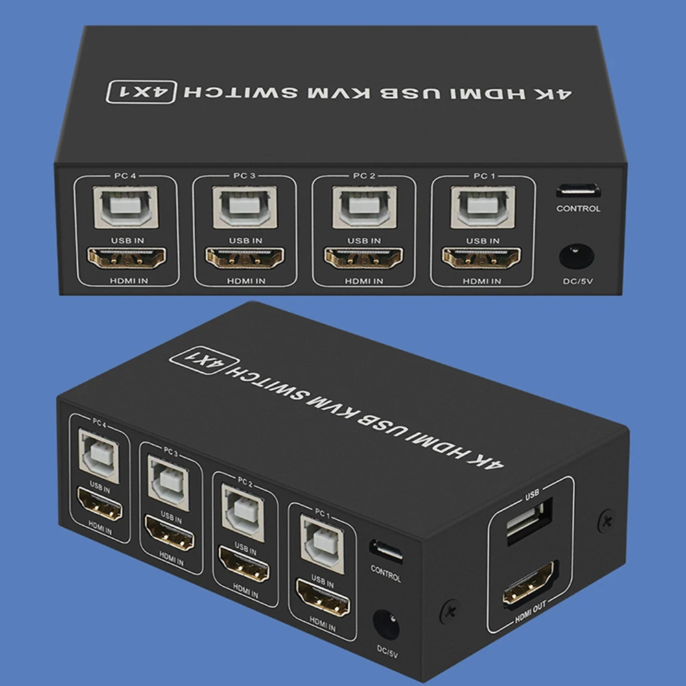 60Hz 4K 2-port USB KVM HDMIスイッチボックス Amazon.com: KVM Switch HDMI 2 Port Box,ABLEWE USB and HDMI