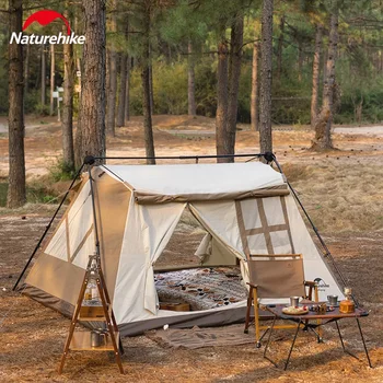 Naturehike Tienda de Campaña Pop-Up Cabina de Algodón Portátil 3-4 Personas