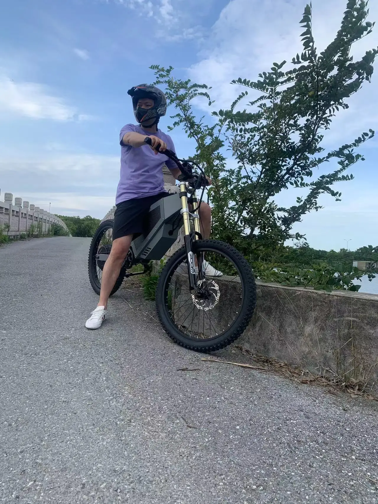 Popular SS60 Electric Mountain Bike 5000w Bomber Bicycle