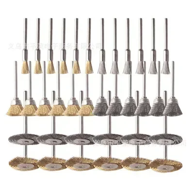 Brosse en laiton vendue par 2 Dremel 19 mm