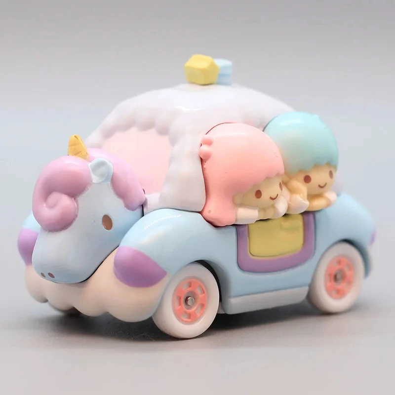 Lala Kiki Takara Tomy Dream Tomica Unicorn Series Little Twin Star Metal Diecast Car Action Figure Dolls Toys Car Toys Decorare