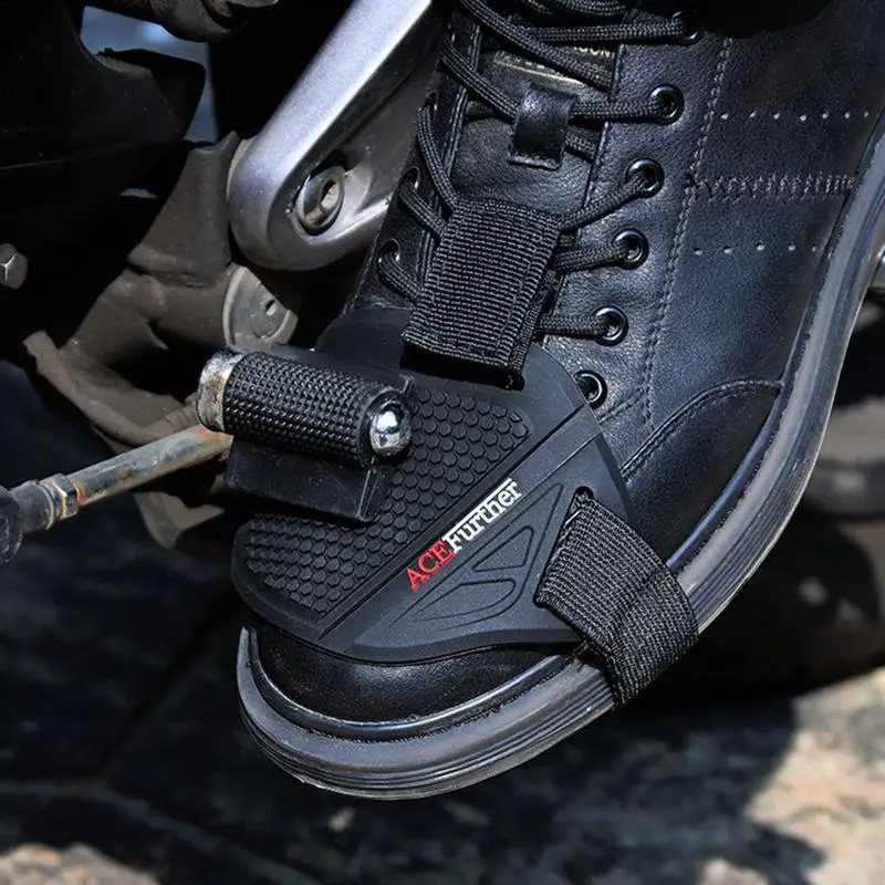 Motorcycle Shoe Cover Pad Gear Shift Pad Rubber Boot Protector Shifter Guard For Protecting Shoes From Scratches motorcycle shift pad motorcycle shoe cover