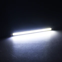 Universal Waterproof LED Daytime Running Lights - Set of 2, 17cm Fog Lamp Strips (White)