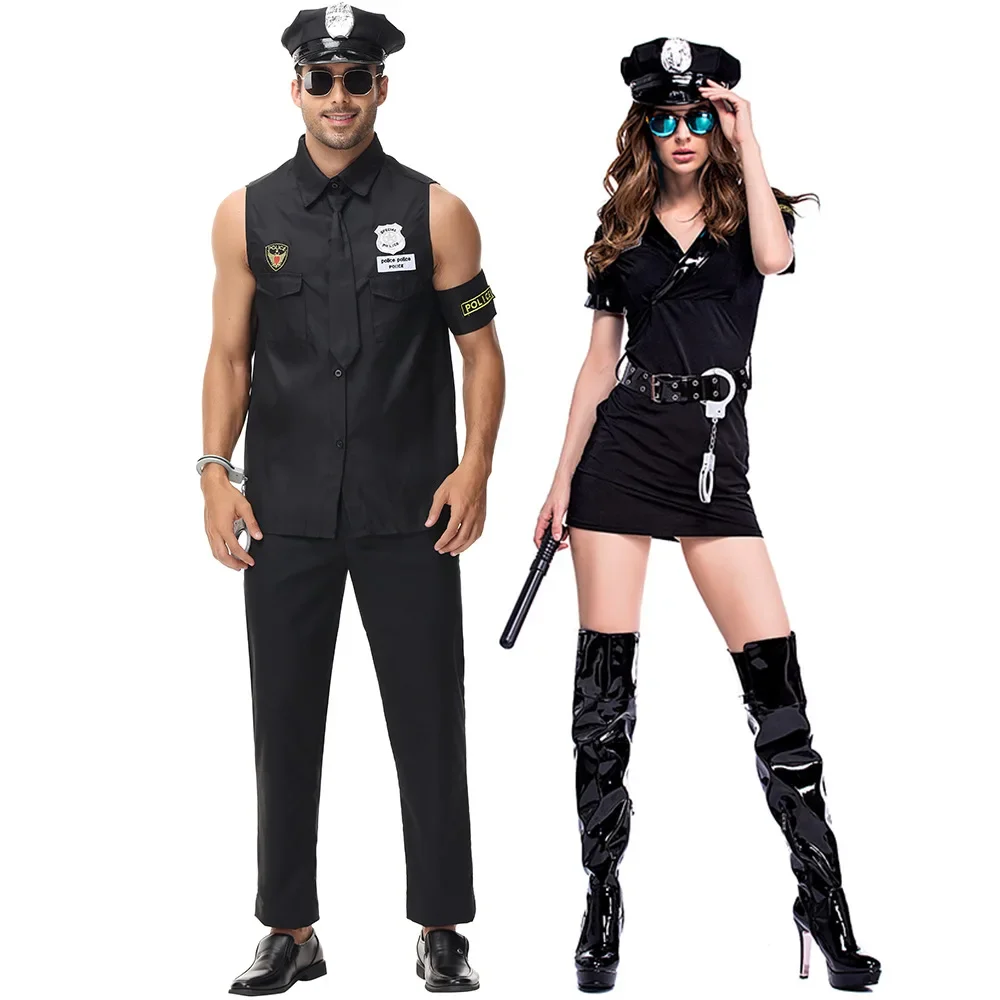 Déguisement Policier et Policière Couple – photo 9