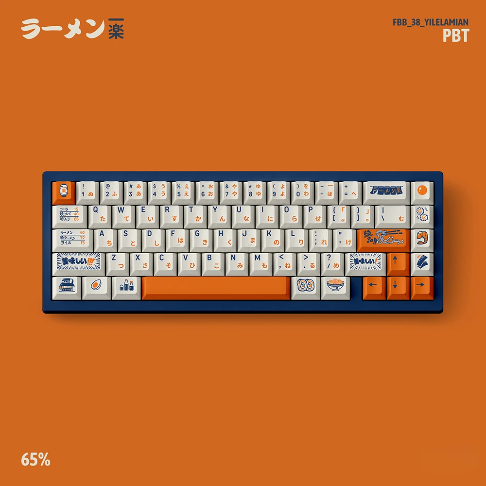 Echome Racework Tema Keycap Grupo Cap Teclado Anime Perfil Cereja Pbt Dye-sublimação Teclado Mecânico - Imagem 3
