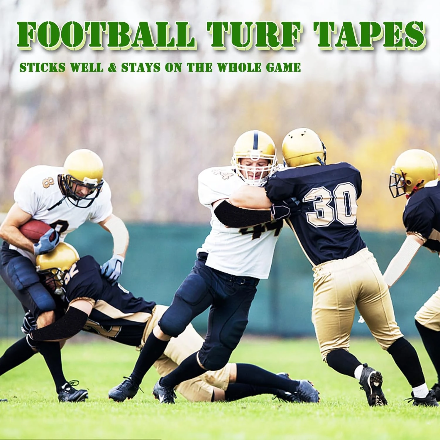 Extra Wide Football Turf Tape 6