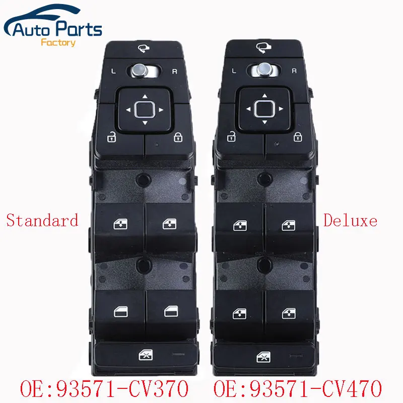 

New Power Window Control Switch For Hyundai 93571-CV370 93571CV370 93571-CV470 93571CV470