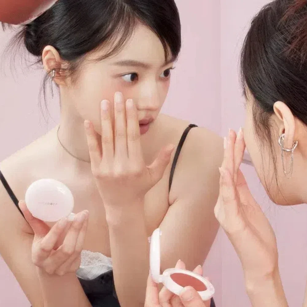 Judydoll Multi-use Blush Cream Eye Shadow Lipstick Smooth Make Up Liquid Eye Face Pink Blusher Tint Face Contour Brighten Makeup liquid blush facial blusher blush cream cream blusher
