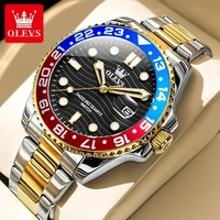 OLEVS 3610 Mens Watch Original Fashion Brand Waterproof Quartz Watch Sport Watches Luxury Men Automatic Date Watch For Men Reloj