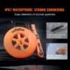 VEVOR Pipe Locators 30m Underground P67 Waterproof Pipe Blockage Detector Sewer Wall Scanner Plumbing Tool for PVC Plastic Metal 3