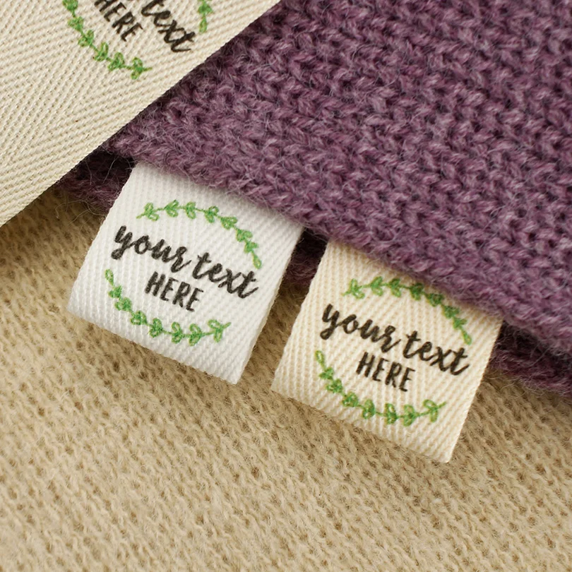 Twill Tags for Clothes Sewing Accessories Fabric Labels Cotton Labels xw5572 clothing labels twill labels