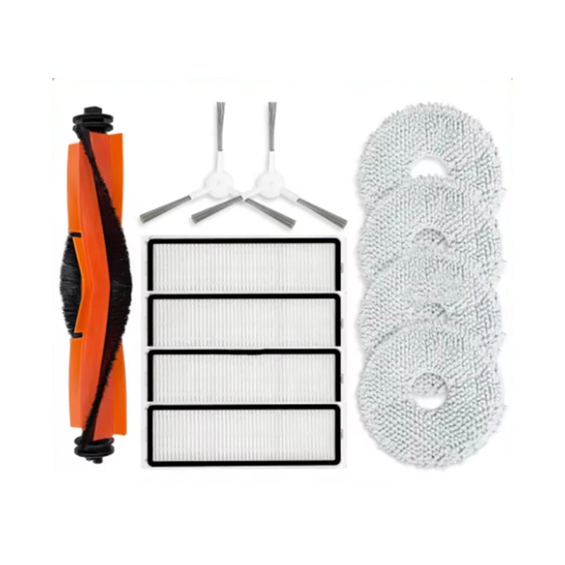 T42C-For Xiaomi X20+/X10+ / X20 Plus/X10 Plus Vacuum Cleaner Accessories Main Side Brush Mop Filter