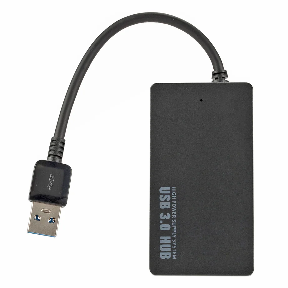 USB 3.0 huby Magas légnyomású levegő sebesség multi USB splitter 4 ports expander Többek USB expander Számítógépes kiegészítők számára Notebook PC Többek USB