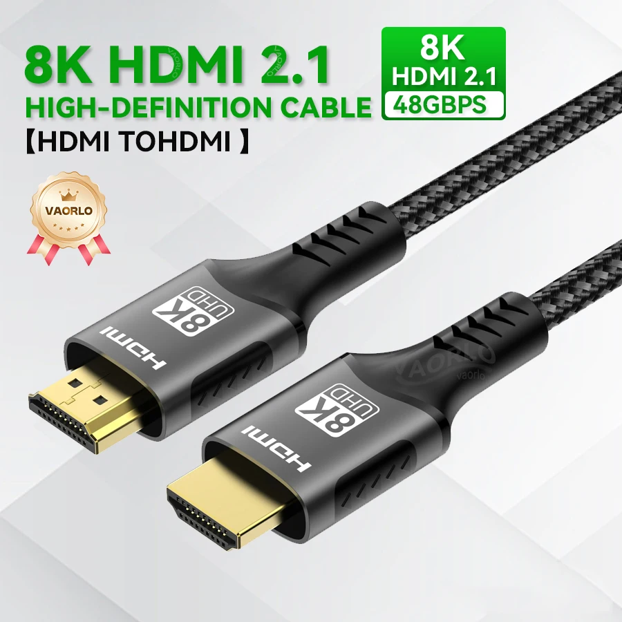 Ultra High-Speed HDMI 2.1 Cable - 8K/4K HDR eARC Video Adapter