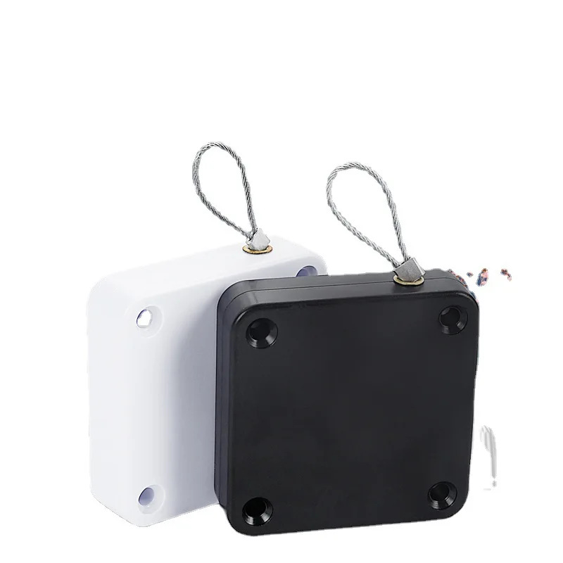 Automatic home door closer bedroom free punch shrink self-closer invisible door hydraulic buffer pull rope closer
