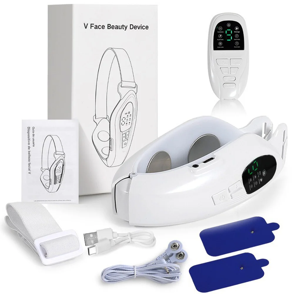 V Shaped Face Beauty Device with Remote Control Led Photon Face Lifting Massager Double Chin Removal Facial Beauty Instrument 6