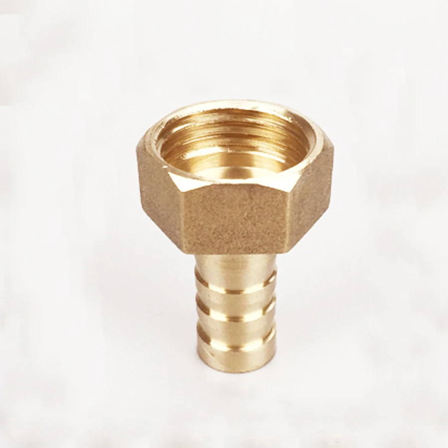 Pipe Fitting 4/ 6/8/10/12/14mm 16mm 19mm 20mm 25mm Hose Barb TO 1/8" 1/4" 3/8" 1/2" 3/4" 1" BSP Female Male Brass Gas Connector