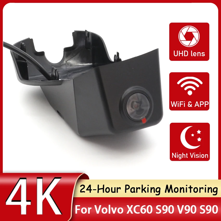 UHD 2160P 4K Car Driving Recorder DVR Wifi Video Recorder Dash Cam