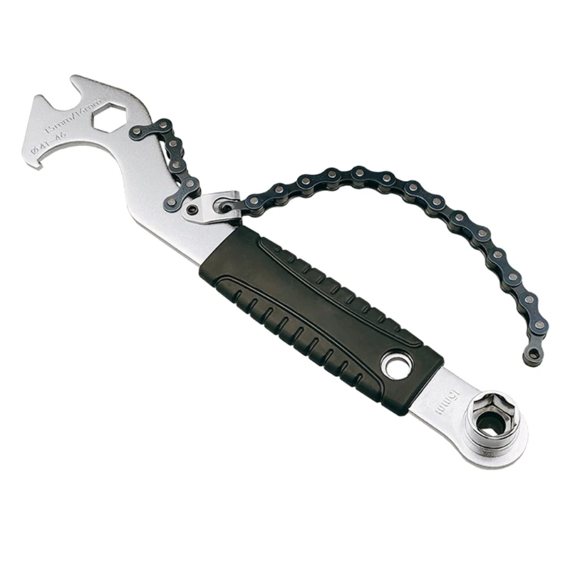 

Mountain Bike MTB Repair Tool Freewheels Remover Tool Bike Chain Extractor Wrench Chain Hook Bottom Bracket Removal Tool D5QD