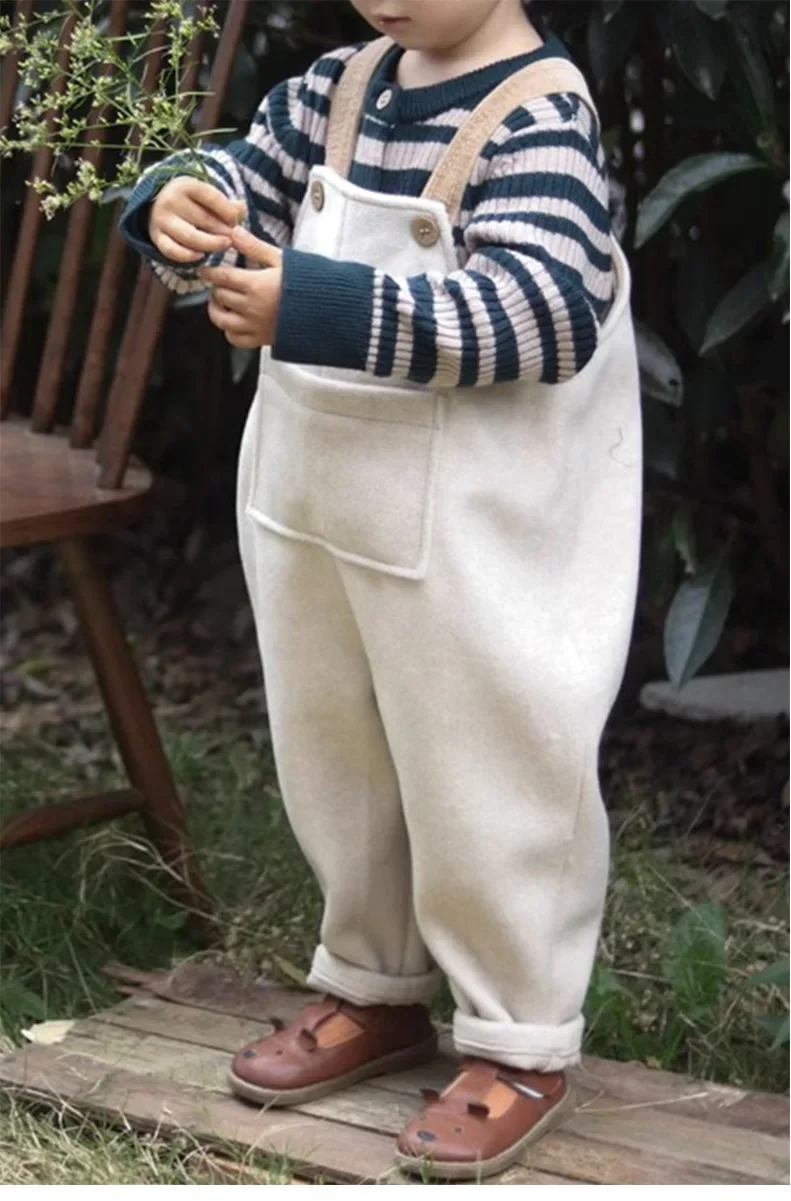 

1-3T Toddler Baby Jumpsuit For Girls Fashion New Autumn Winter Suspenders Romper Kids Pants Trousers Baby Clothing