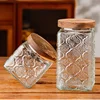 Airtight Containers for Food Glass Pots Airtight Lids Transparent Boxes for Storage Box Mason Jar Sealed glass jars with lids 5
