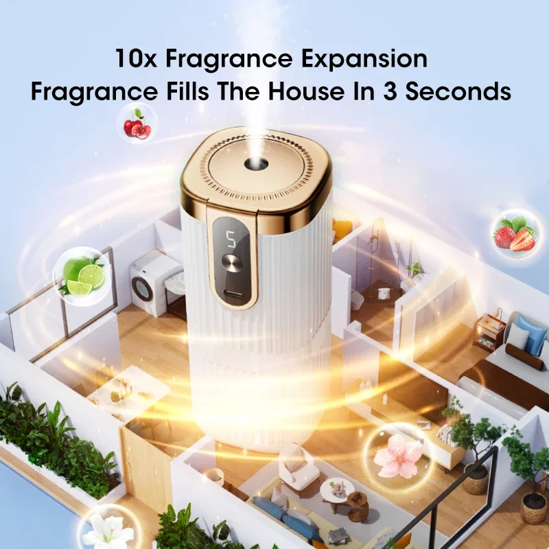 Aromatherapy Machine Home Essential Oil Diffuser USB Five Speed Adjustment Room Office Air Purifier
