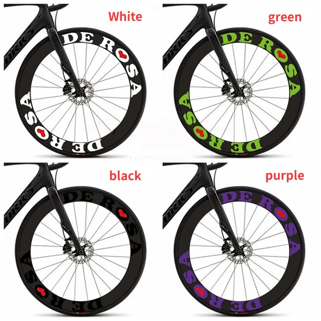 Autocollants réfléchissants pour roue de vélo