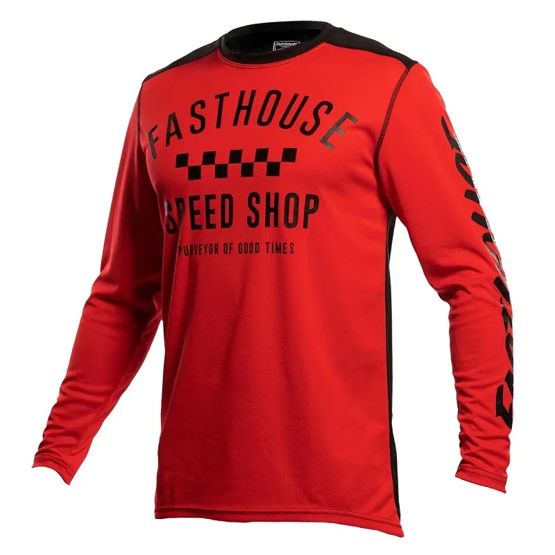 thumbnail image 1 of Camiseta de motocross 2023, camiseta de bicicleta de montaña Enduro, maillot de ciclismo de descenso, ropa de ciclismo personalizada, 1 of 5