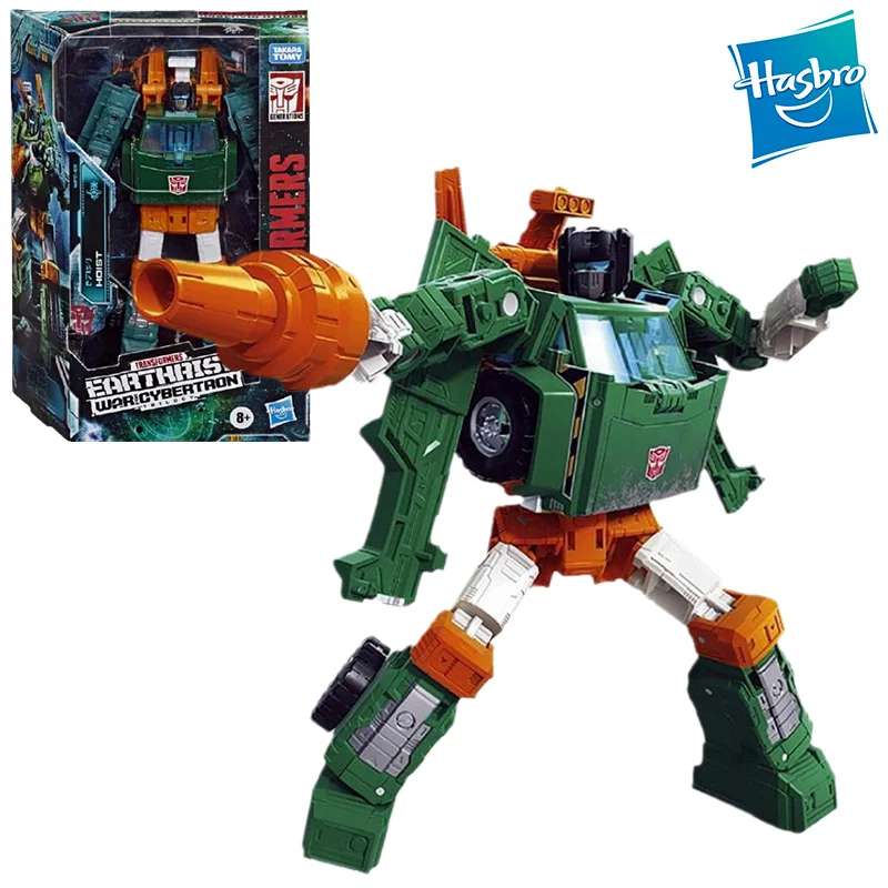 Y Transformers War For Cybertron Earthrise Deluxe Hoist Robot Anime Figure Action Model Giocattoli Da Collezione Regalo