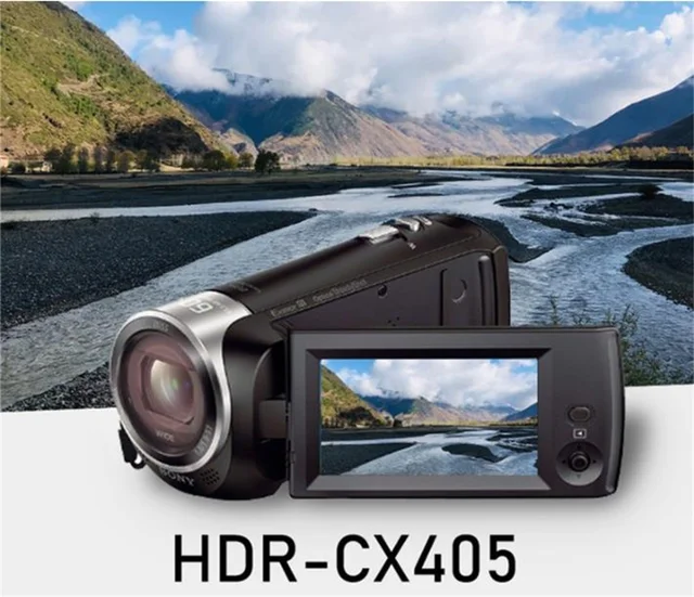 Sony HDR-CX405-デジタルカメラ,HDビデオ録画カムコーダー,30倍光学 