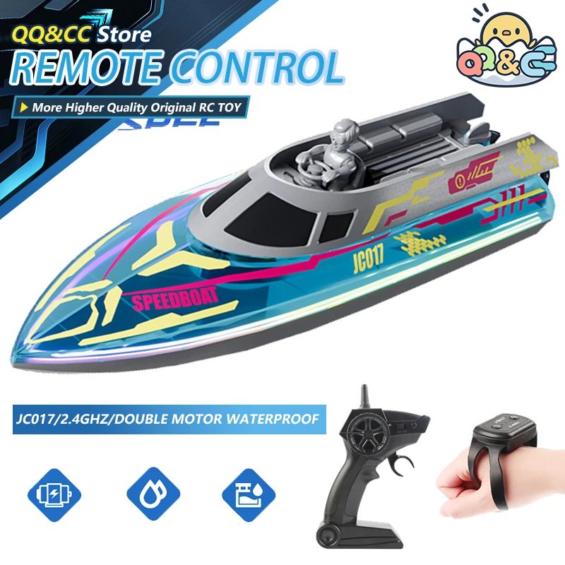 High Speed RC Boat Toy with Dual Remote Control