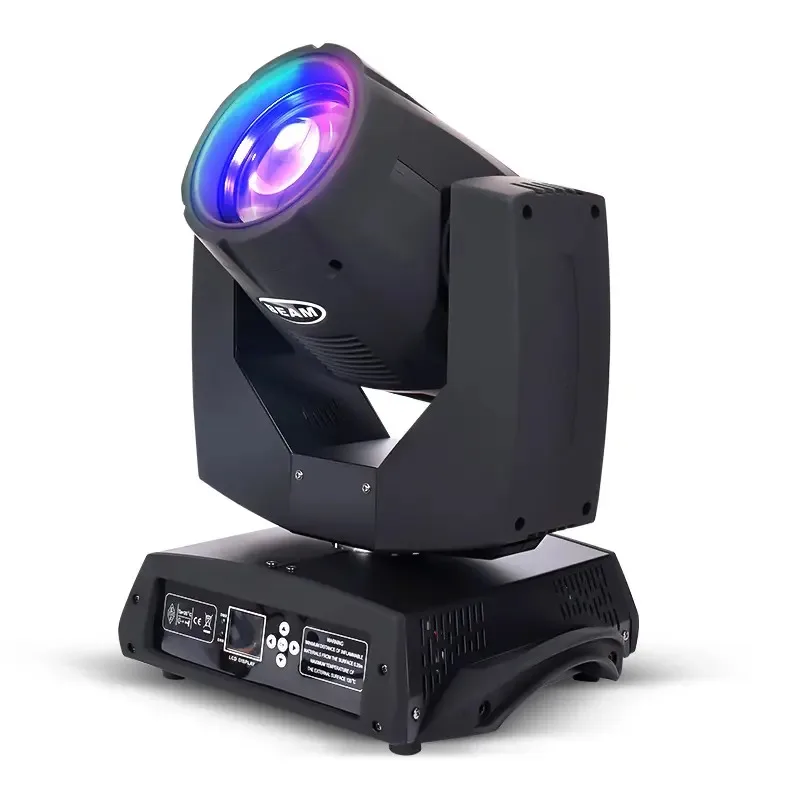 

Best Sell Luces Led Double Prism Rainbow Stage Dj Lighting Equipment Dmx Beam 230 7r Sharpy Beam Wash Moving Head Light