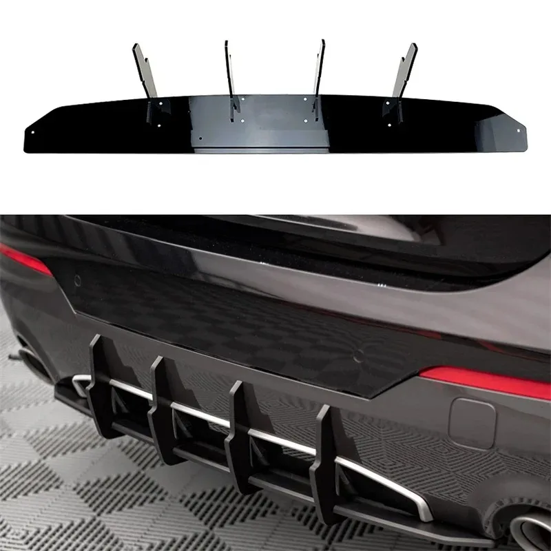 

Gloss Street 2 Door Pro Lower Rear Bumper Diffuser Side Splitters For BMW G22 4 Series Coupe M-PACK M Body Kit 2020 2021+