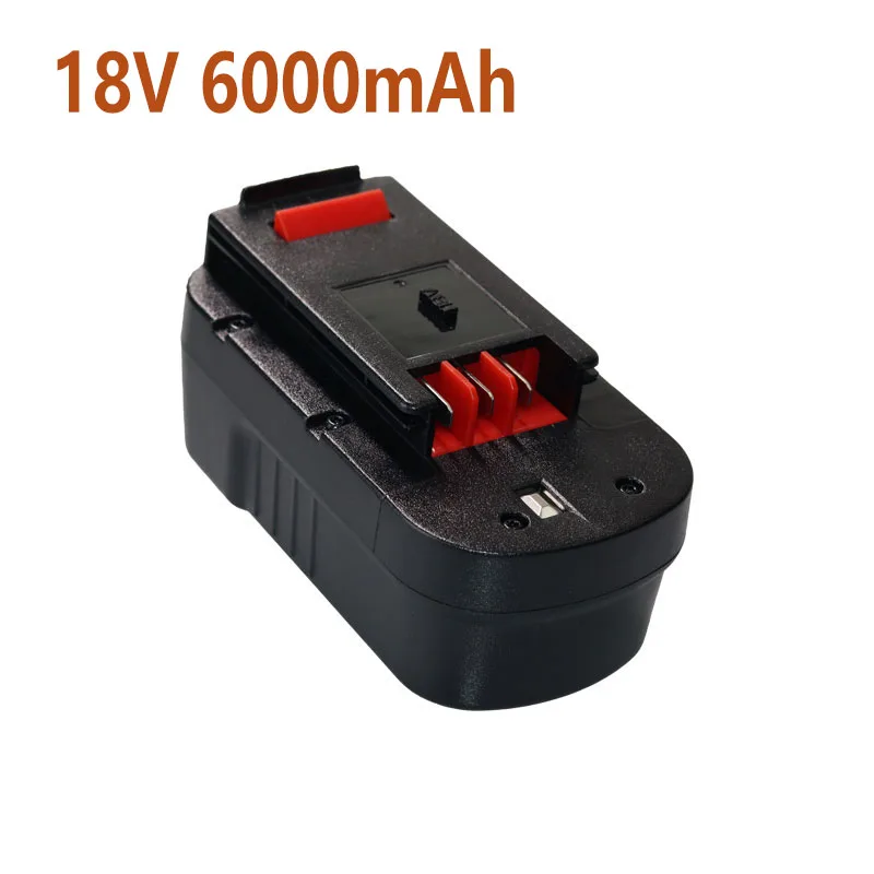 

Аккумулятор для электроинструмента Black & Decker A18/A1718/A18NH/HPB18, 6000 В, мАч