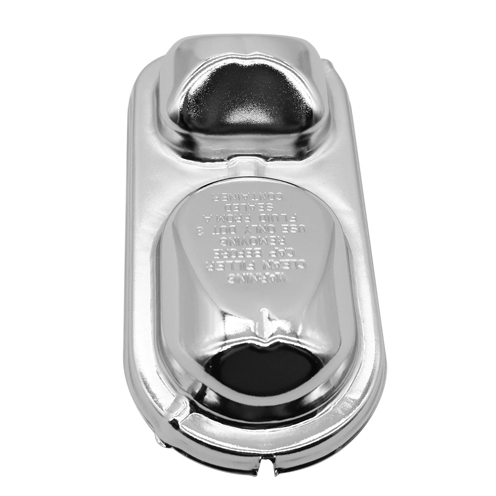 Master Cylinder Cover Chrome Main Interval Cover Rust-Resistant Master Cylinder Protective for Ford 1973-1983
