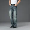 Denim Flared Jeans Men  Boot Cut Denim Pants Comfortable Slightly Slim Classic Loose Casual Blue Black Trousers For Male Bootcut 3