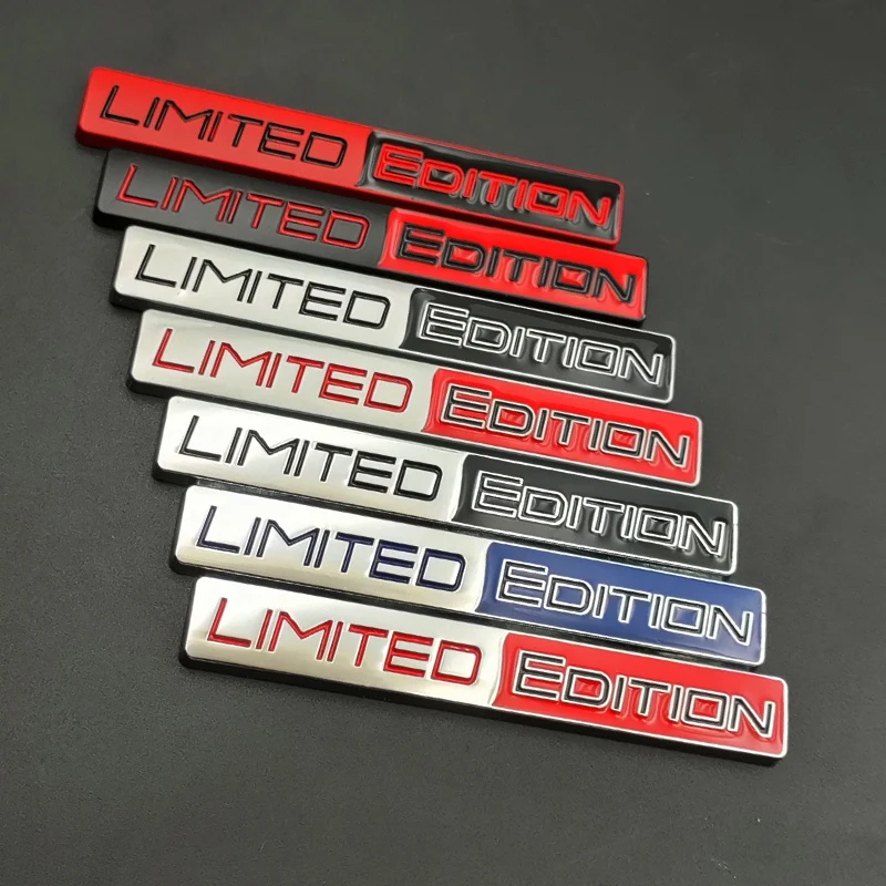 Limited Edition 3D Metal Racing Emblem Badge Sticker