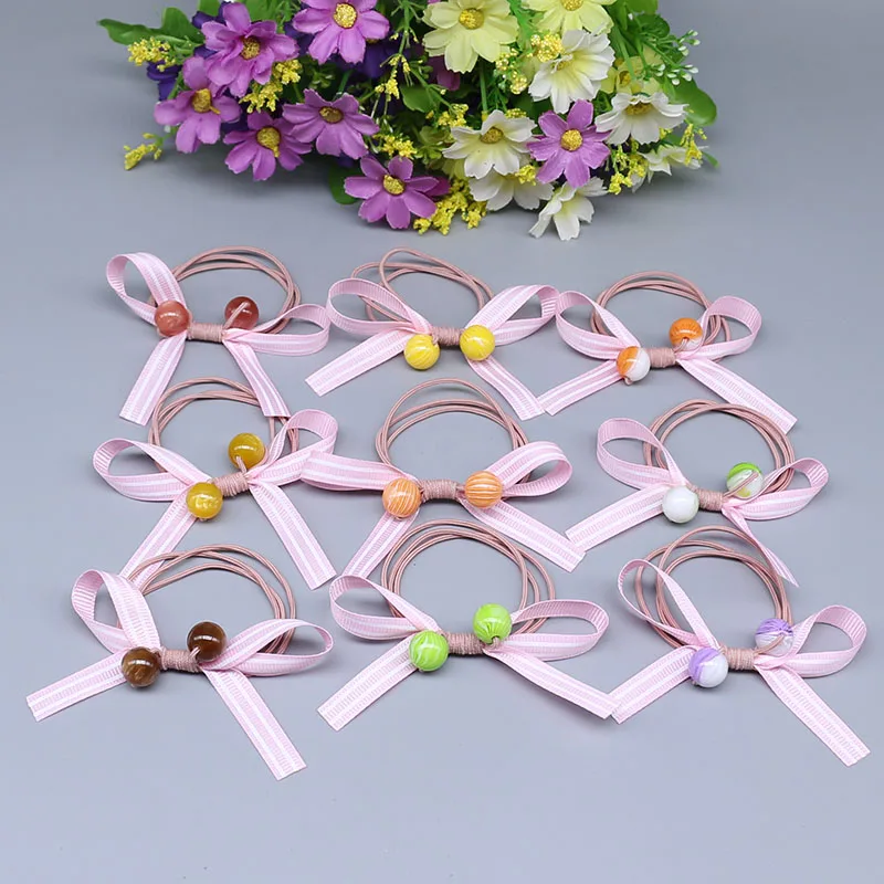 

velvet scrunchie pack hair ties cute elastic hair bands headwear hair rubber band korean fashion hair accessoires G04-5
