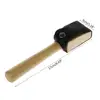 Dance Shoe Brush Ballet Shoe Wire Brush PU Protector Cover Wood Handle Ballroom Suede Soles Latin Salsa Dance Shoe Cleaning Tool 6
